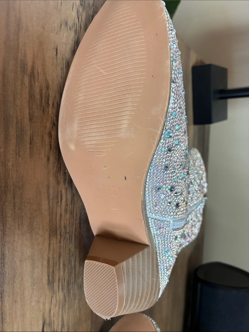 Sparkly Badgley Mischka cowgirl  Boot